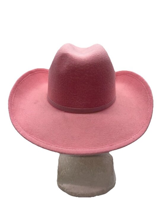 El Mayor Cowgirl Cowboy Hat Pink Sz M EUC RARE BEYONCÉ COUNTRY LINE DANCE main image 12